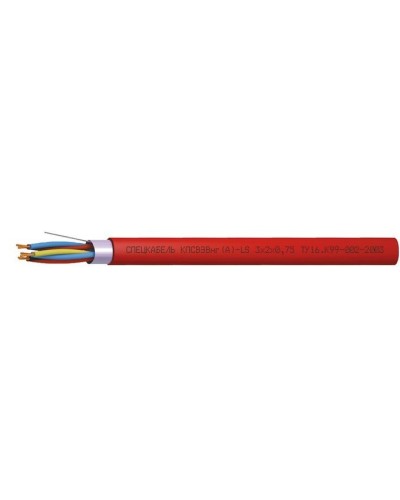 КПСВЭВнг(А)-LS 4х2х2,5 (Спецкабель). Кабель симметричный для систем сигнализации и управления, групповой прокладки, с пониженным дымо- и газовыделением. Спецкабель в Уфе