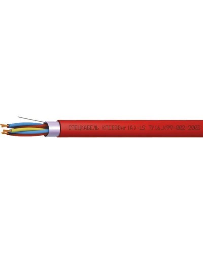 КПСВЭВнг(А)-LS 2х2х1,5 (Спецкабель). Кабель для систем пожарной и охранной сигнализации, с пониженным дымо- и газовыделением. Спецкабель в Уфе