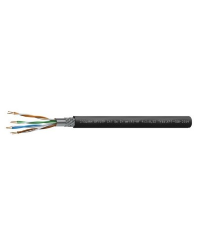 СПЕЦЛАН SF/UTP Cat 5e ZH нг(А)-HF 4х2х0,52. Кабель «витая пара» (LAN) для структурированных систем связи. Спецкабель в Уфе