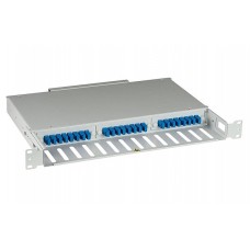 ШКОС-С-1U/2-24-SC~24-SC/SM~24-SC/UPC(130301-02225). Кросс оптический 19. ССД (Связьстройдеталь)