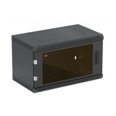 ШТ-НСр-6U-600-650-С-Ч (130411-01835). Шкаф телекоммуникационный 19 настенный 6U. ССД (Связьстройдеталь)
