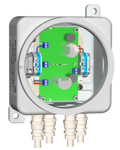 БПУ-2-220VAC-24VDC/2,0A ВБ. Блок питания уличный взрывозащищенный. Тахион в Уфе
