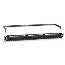 PL-24-Cat.6a-Dual (7651c). Патч-панель 19. CABEUS